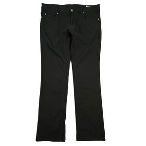 Buffalo David Bitton Archer Slim Stretch Pants Mens 38x34 Black Preppy Comfort